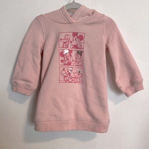 Gap Pink Mickey and Friends hoodie|Size:6-12months